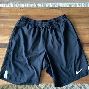Black Nike gym shorts